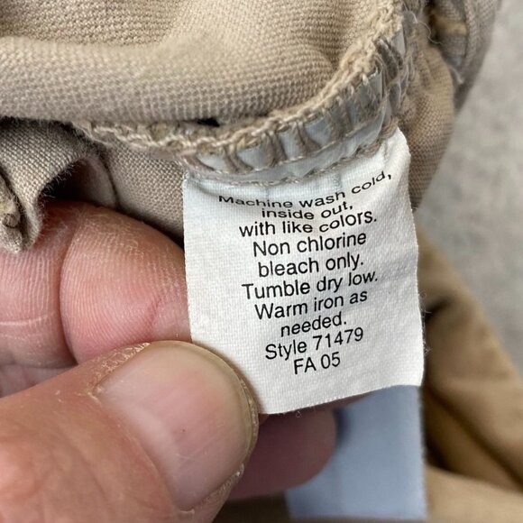 J.Crew Womens Pants Size 6 Low Fit Khaki Velour Flared Leg Classic Casual Retro - Picture 10 of 15